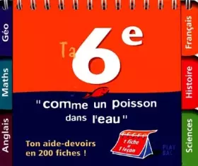 Couverture du produit · Comme un poisson dans l'eau : 6e