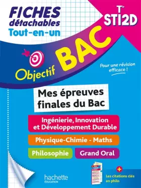 Couverture du produit · Objectif BAC Fiches Tout-en-un Term STI2D - Mes épreuves finales du Bac