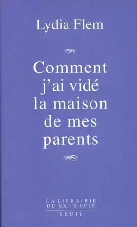 Couverture du produit · Comment j'ai vidé la maison de mes parents