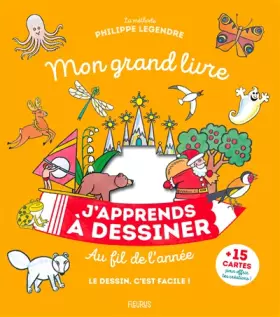 Couverture du produit · Mon grand livre J'apprends à dessiner au fil de l'année