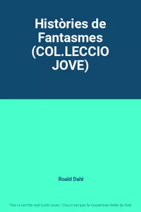 Couverture du produit · Històries de Fantasmes (COL.LECCIO JOVE)