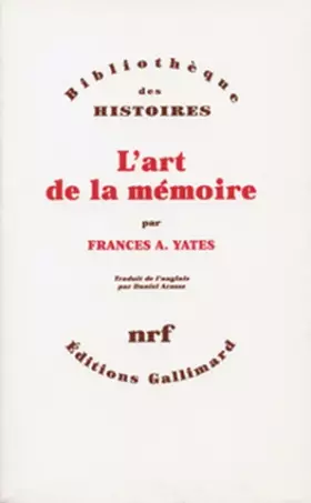 Couverture du produit · L'art de la mémoire
