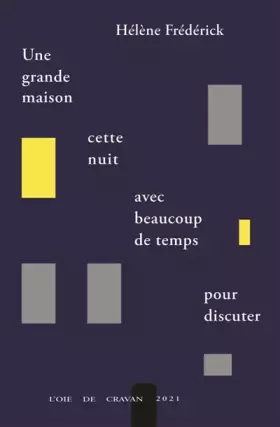 Couverture du produit · Une grande maison, cette nuit, avec beaucoup de temps pour discuter