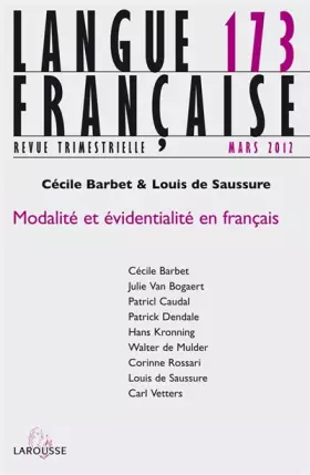 Couverture du produit · Langue française n° 173 (1/2012)
