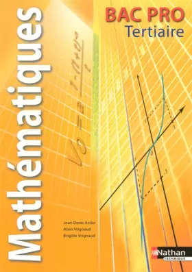 Couverture du produit · Mathématiques Bac Pro Tertiaire