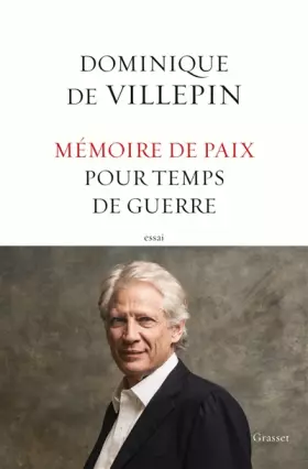 Couverture du produit · Mémoire de paix pour temps de guerre