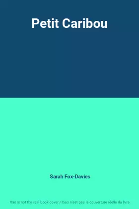 Couverture du produit · Petit Caribou