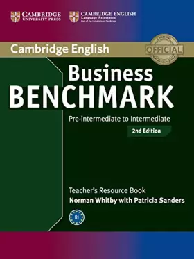 Couverture du produit · Business Benchmark Pre-intermediate to Intermediate BULATS and Business Preliminary Teacher's Resource Book