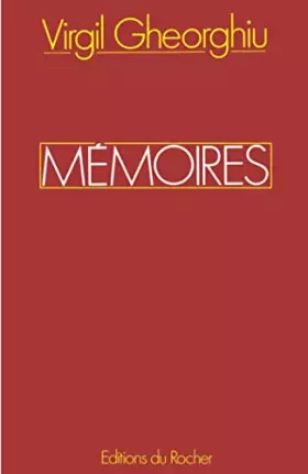 Couverture du produit · Mémoires