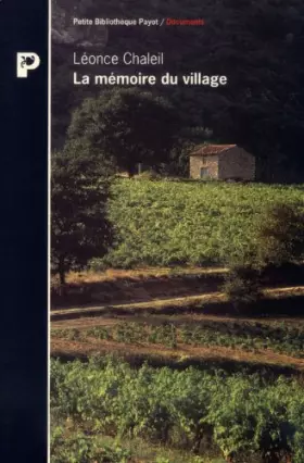 Couverture du produit · La mémoire du village : Souvenirs
