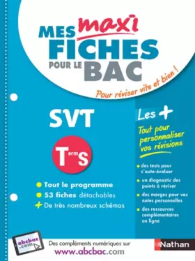 Couverture du produit · Mes Maxi fiches SVT Terminale S (7)