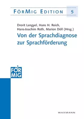 Couverture du produit · Von der Sprachdiagnose zur Sprachförderung (FörMig Edition)