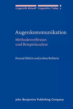 Couverture du produit · Augenkommunikation: Methodenreflexion und Beispielanalyse: 2