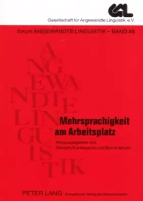 Couverture du produit · Mehrsprachigkeit am Arbeitsplatz (FORUM ANGEWANDTE LINGUISTIK – F.A.L., Band 48)