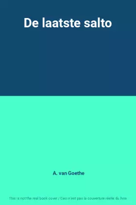Couverture du produit · De laatste salto