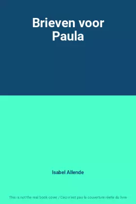 Couverture du produit · Brieven voor Paula