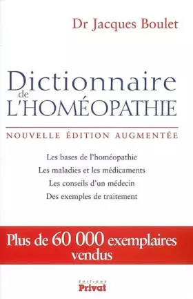 Couverture du produit · Dictionnaire de l'homéopathie