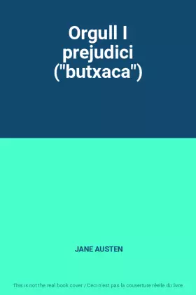 Couverture du produit · Orgull I prejudici ("butxaca")