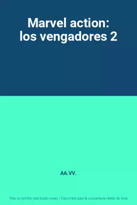 Couverture du produit · Marvel action: los vengadores 2