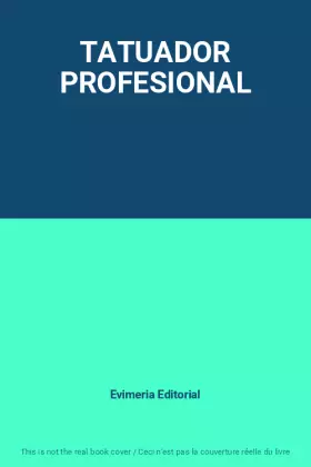 Couverture du produit · TATUADOR PROFESIONAL