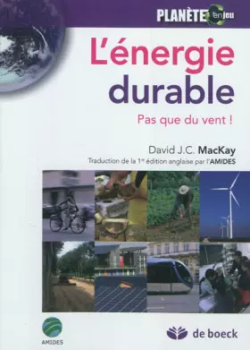 Couverture du produit · L'énergie durable : Pas que du vent !