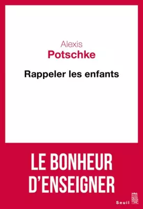 Couverture du produit · Rappeler les enfants