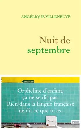 Couverture du produit · Nuit de septembre