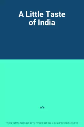 Couverture du produit · A Little Taste of India