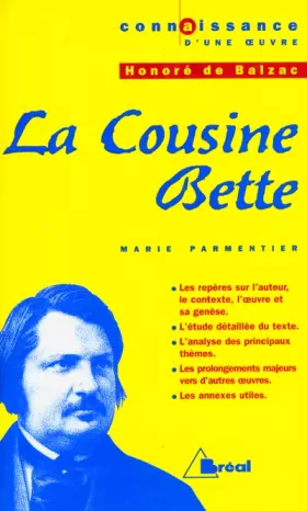 Couverture du produit · La Cousine Bette, Honoré de Balzac