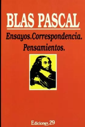 Couverture du produit · Ensayos, correspondencia y pensamientos