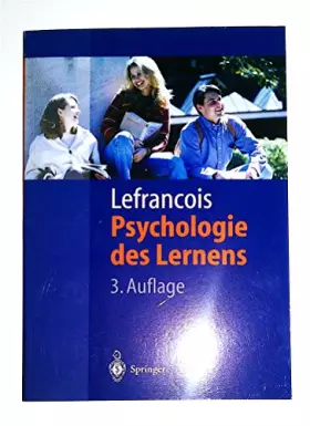 Couverture du produit · Psychologie des Lernens