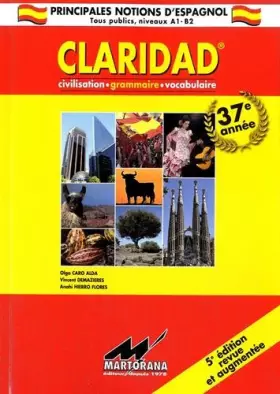 Couverture du produit · Claridad : Grammaire, civilisation, vocabulaire