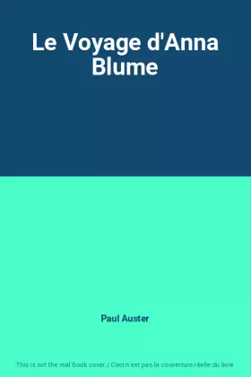 Couverture du produit · Le Voyage d'Anna Blume