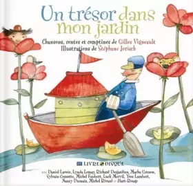 Couverture du produit · Un trésor dans mon jardin - Livre + CD