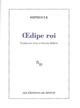Couverture du produit · Oedipe roi