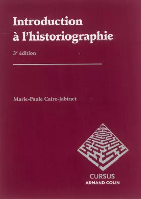 Couverture du produit · Introduction à l'historiographie