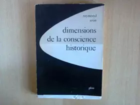 Couverture du produit · Dimension de la conscience historique