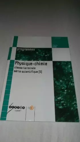 Couverture du produit · Physique - Chimie (programmes) classe de terminale