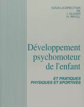 Couverture du produit · Développement psychomoteur de l'enfant