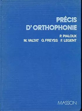 Couverture du produit · Precis d'orthophonie