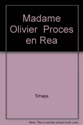 Couverture du produit · Madame Olivier Proces en Rea