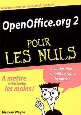 Couverture du produit · OpenOffice.org 2.0 pour les nuls