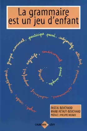 Couverture du produit · La Grammaire est un jeu d'enfant