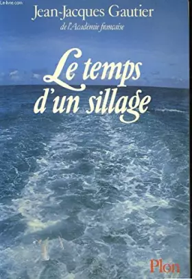 Couverture du produit · Le temps d'un sillage