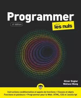 Couverture du produit · Programmer pour les Nuls, grand format, 4 éd.