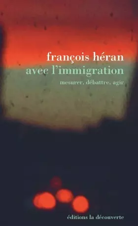 Couverture du produit · Avec l'immigration