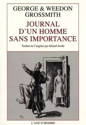 Couverture du produit · Journal d' un homme sans importance