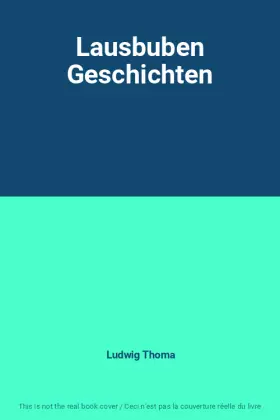 Couverture du produit · Lausbuben Geschichten