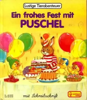 Couverture du produit · Ein frohes Fest mit Puschel. Schreibschrift