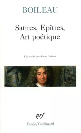 Couverture du produit · Satires - Épîtres - Art poétique